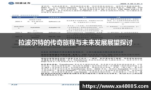 拉波尔特的传奇旅程与未来发展展望探讨